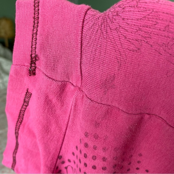 Pink floral stud tee - Picture 5 of 5